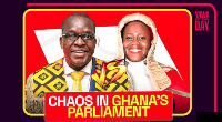 There’s Chaos In Ghana’s Parliament