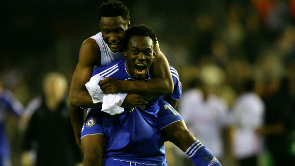 Chelsea legends, Mikel Obi and Michael Essien