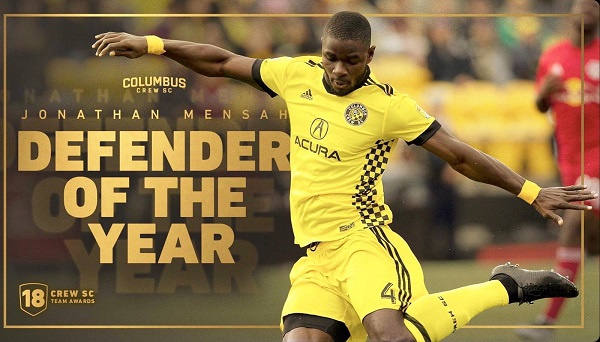 Jonathan Mensah is Columbus Crew