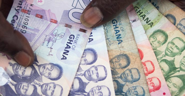 Display of the Ghana cedi | File photo