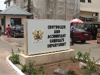 Signage at CAGD HQ in Accra