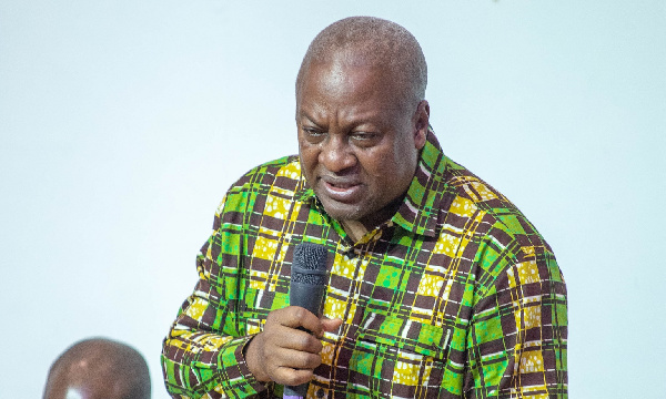 Former President John Dramani Mahama