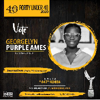 21-year-old Ames Purple Georgelyn has earned a nomination in this year's 40 Under 40 Awards