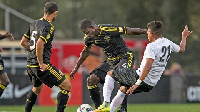 Jonathan Mensah in action for Columbus Crew