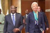 Vice President Dr Bawumia and Christine Lagarde