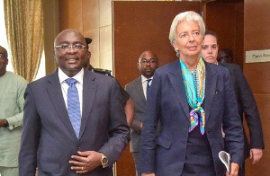 Vice President Dr Bawumia and Christine Lagarde