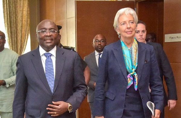 Vice President Dr Bawumia and Christine Lagarde