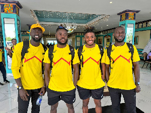 Ghana's men's 4x100m relay team