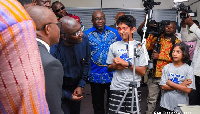 Vice President Dr  Mahamudu Bawumia at the event