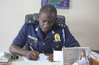 District Police Commander, Chief Superintendent Stephen Anane Boye Tetteh