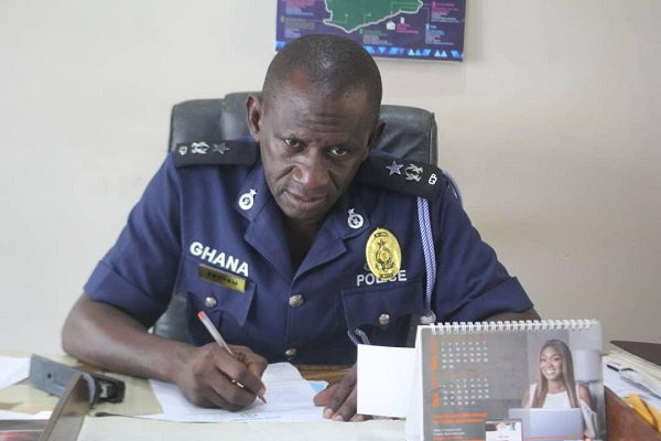 District Police Commander, Chief Superintendent Stephen Anane Boye Tetteh