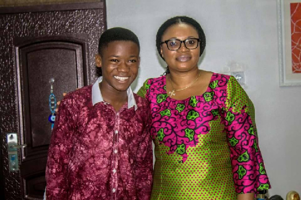 Abraham Attah and Charlotte Osei