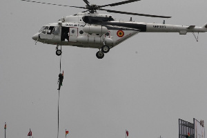 A display by the Ghana Armed Forces