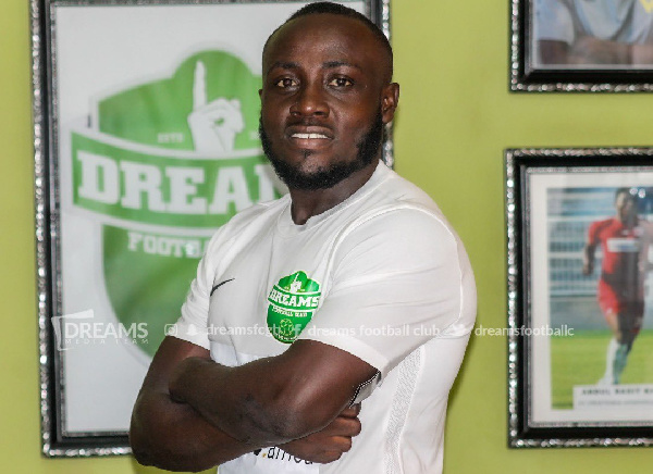 Dreams FC forward, Abel Manomey