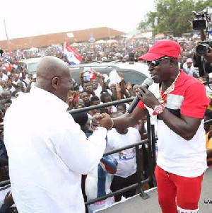 Abrantie Amakye Dede with Nana Akufo-Addo