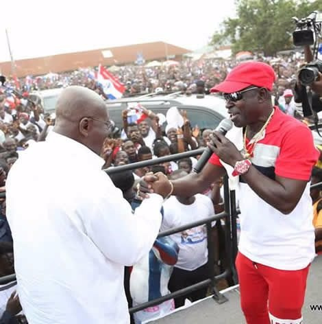 Abrantie Amakye Dede with Nana Akufo-Addo