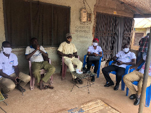 Zonged GH visited Zongos in parts of the Tamale to educate people on the various preventive measures