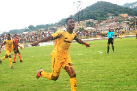 Ashgold striker ,Shafiu Mumuni