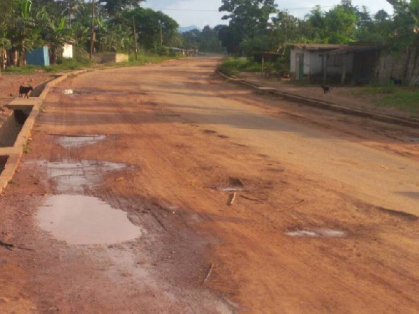 File Photo: The Eastern Corridor road remains deplorable despite promises by govts to improve it