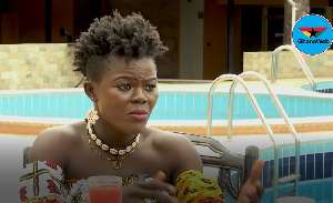 Wiyaala in an interview with GhanaWebTV