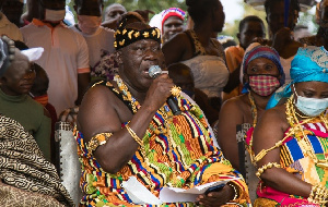 Nana Osore Krunku III, The Acting President And Kyidomhene Of Nkomi Traditional Area