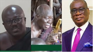 Hemanhene Asantehene And KK Sarpong