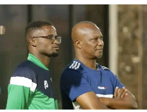 Ignatius Osei-Fosu (left) and Kwesi Appiah