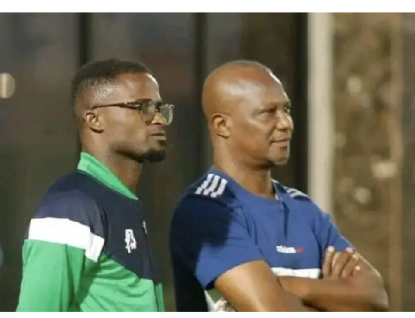 Ignatius Osei-Fosu (left) and Kwesi Appiah