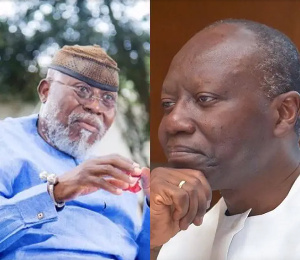 Ken Ofori-Atta and Dr. Nyaho Nyaho-Tamakloe