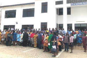 PhD students of PADA at the University of Ghana