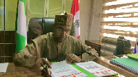 Chairman of di National Drug Law Enforcement Agency (NDLEA), Brig. General Mohamed Buba Marwa