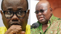 Kwesi Nyantakyi and President Akufo-Addo