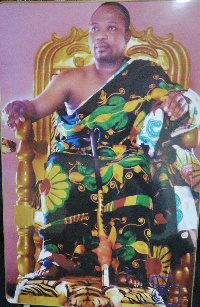 Omanhene of the Gomoa Ajumako Traditional Area, Obrempong Nyanful Krampah XI