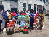 EPLM donated food items and toiletries worth GHC3,000.00 to inmates of the Akuse Female Prisons