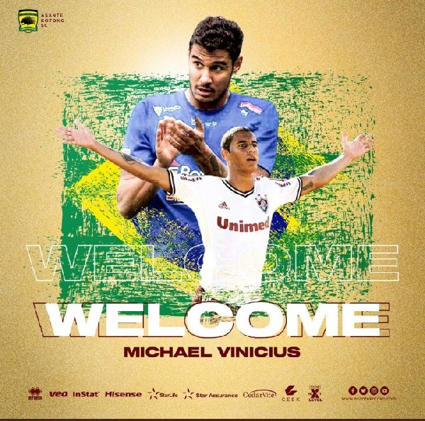 Brazil international, Michael Vinicius Silva de Morais