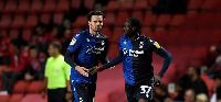 Adomah (R) has been in good form for Nottingham Forest