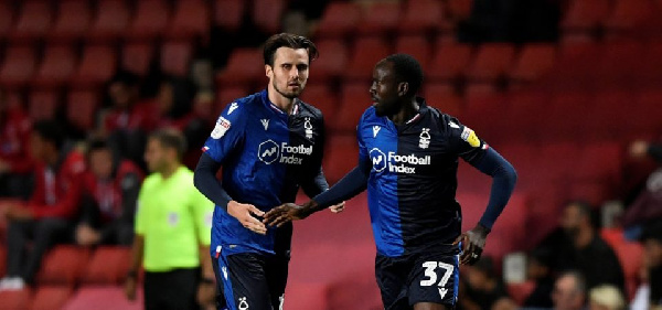 Adomah (R) has been in good form for Nottingham Forest