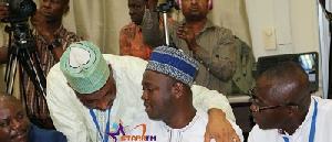 Alhassan Suhuyini (seated)