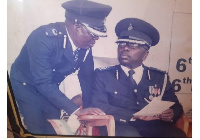 DCOP Ayensu Opare Addo (seated)