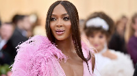 Super model Naomi Campbell don welcome her first pikin