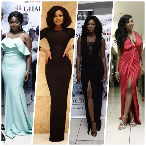 Yvonne Okoro, Sandra Ankobia, Roseline and Elizabeth Okoro