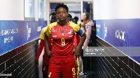 Black Queens striker, Sandra Owusu Ansah Credit: Getty images