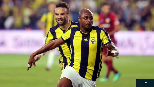 Andre Ayew is on a season long loan at Fenebahce