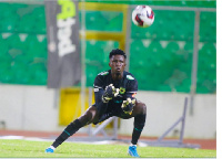 Asante Kotoko's rising star goalkeeper, Fredrick Asare