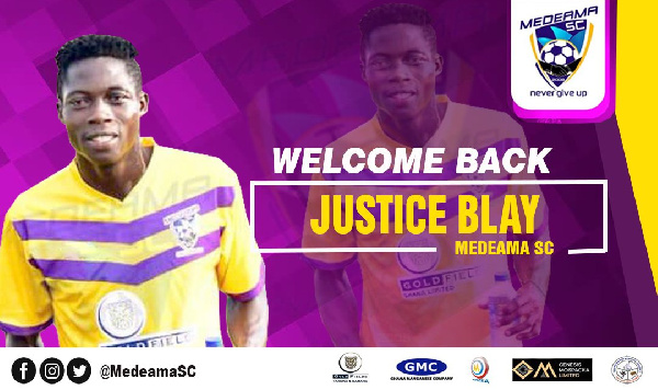 Midfielder, Justice Blay