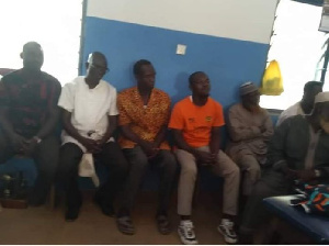 The Suspected Separatists At The Tumu Police Station