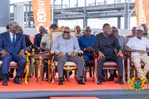 President Akufo-Addo highlighted the plant's role in job creation