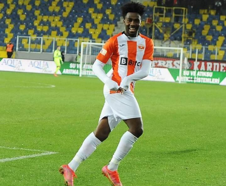 Ghanaian striker, Samuel Tetteh