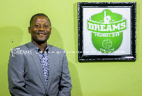 Dreams FC coach Winfred Dormon