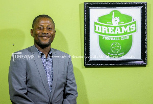 Dreams FC coach Winfred Dormon